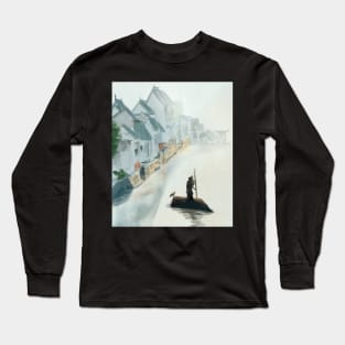 Water city | Artprint Long Sleeve T-Shirt